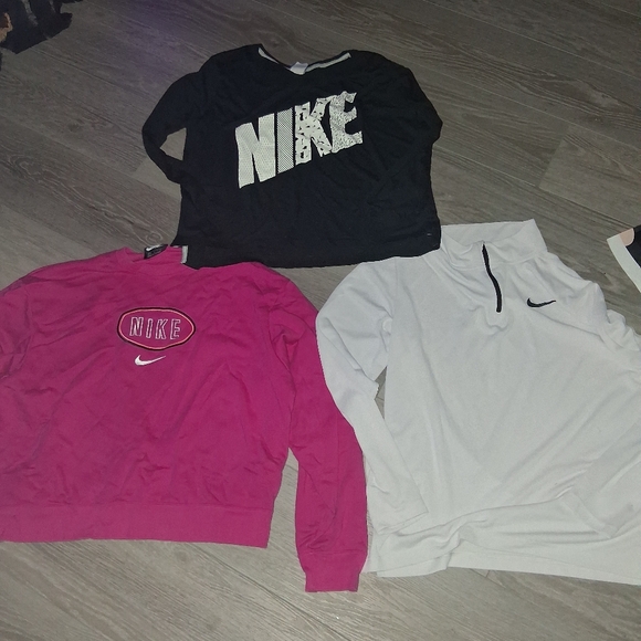 NikeSweatshirt and Hoodie Set - Black, Pink, White - Picture 1 of 9